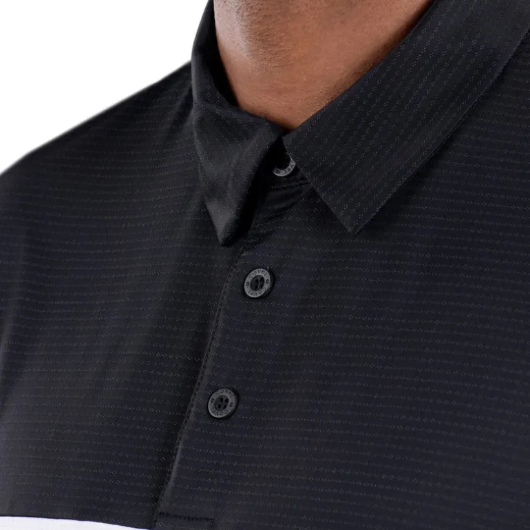 Alex 2 Color Black/White Polo - FINAL SALE