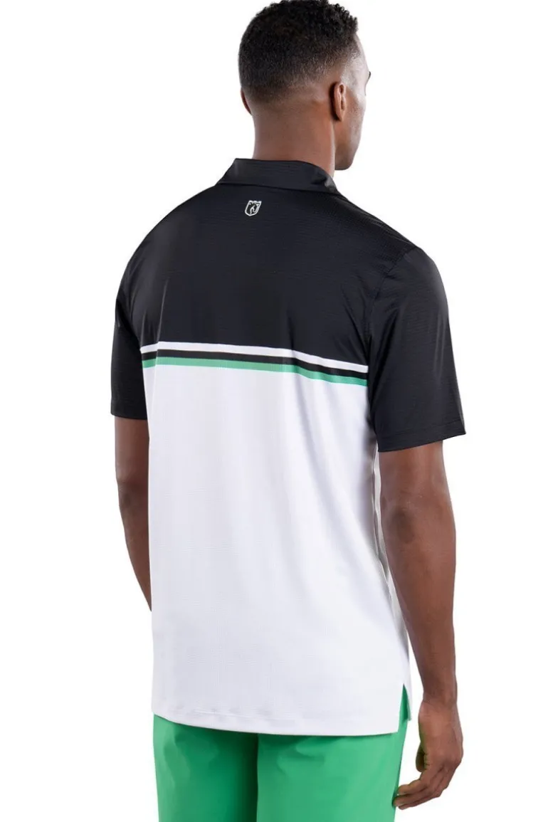 Alex 2 Color Black/White Polo - FINAL SALE