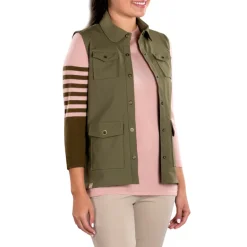 Amari Kaki Vest - FINAL SALE