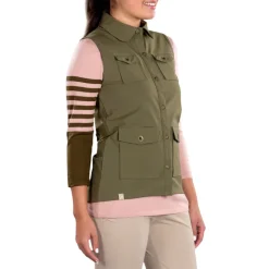 Amari Kaki Vest - FINAL SALE