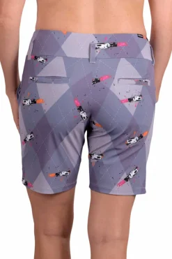 Aspen Lipstick Print Short - FINAL SALE