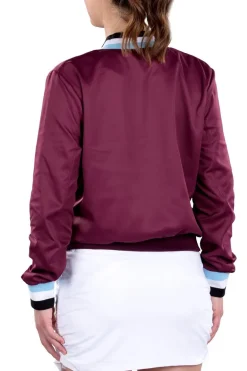 Berlin Mulberry Bomber Jacket - FINAL SALE