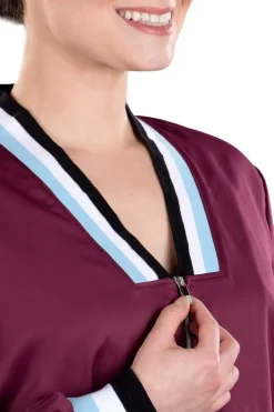 Berlin Mulberry Bomber Jacket - FINAL SALE