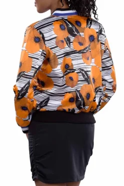 Berlin Print Bomber Jacket - FINAL SALE