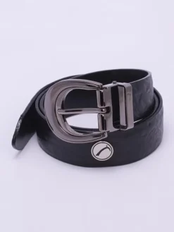Black Leather Belt - FINAL SALE