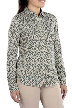 Charlene Mini Leopard Button Up Shirt - FINAL SALE