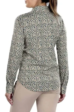 Charlene Mini Leopard Button Up Shirt - FINAL SALE