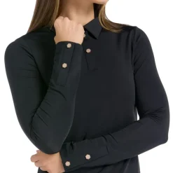 Clara Long Sleeve Black Top - FINAL SALE