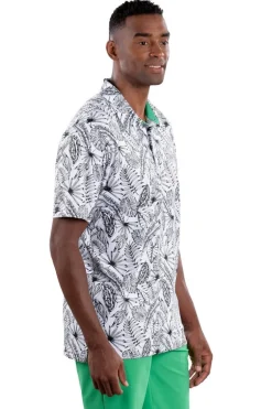 Fabian Printed Polo - FINAL SALE