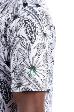 Fabian Printed Polo - FINAL SALE