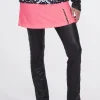 Fitness Legging/Skirt Combo Coral/Black- FINAL SALE