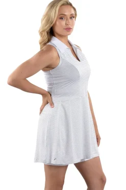 Heat White Stripe Dress - FINAL SALE