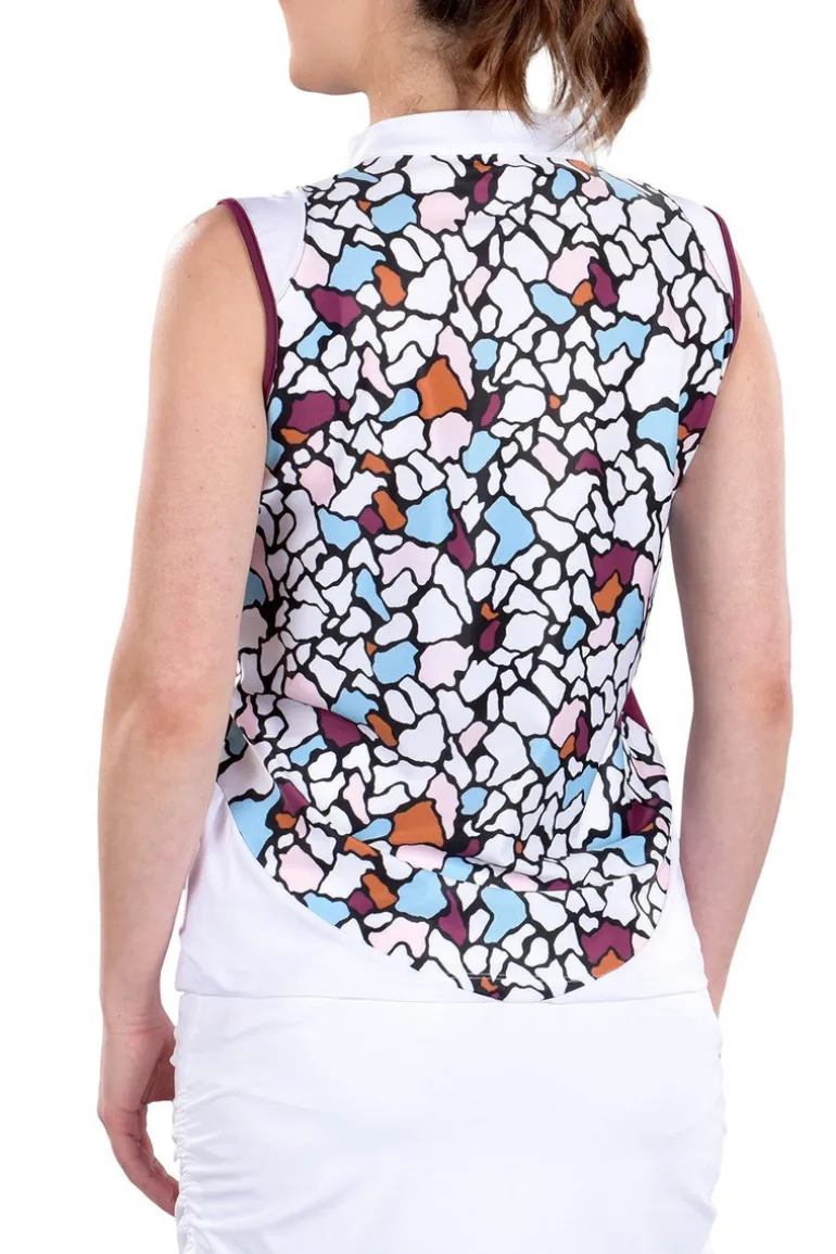 Ivy Mosaic Print Top - FINAL SALE