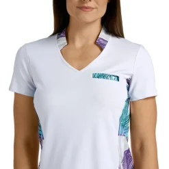 Jade White Top - FINAL SALE