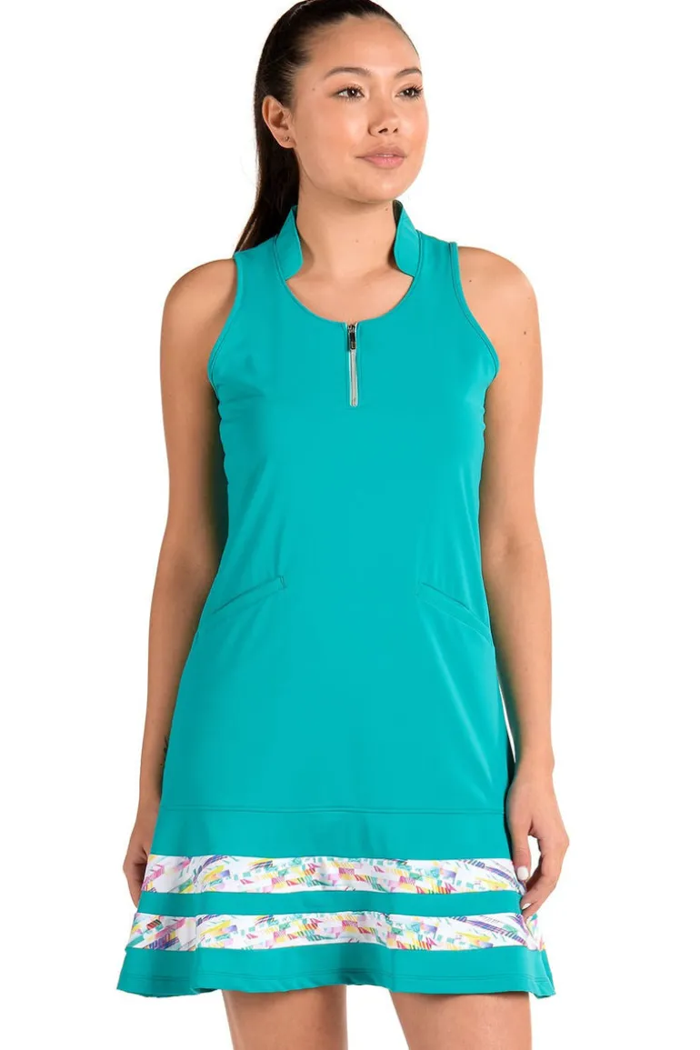 Josie Teal Dress - FINAL SALE