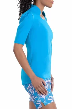 Kali Peacock Mid Sleeve Top - FINAL SALE