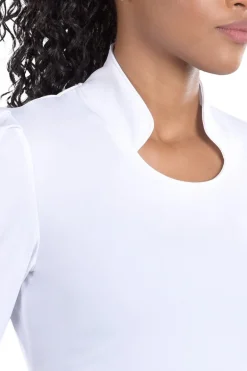 Kali White Mid Sleeve Top - FINAL SALE