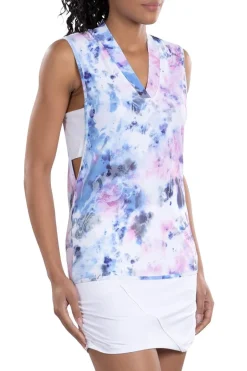 Kimberly Watercolor Print Tank Top - FINAL SALE