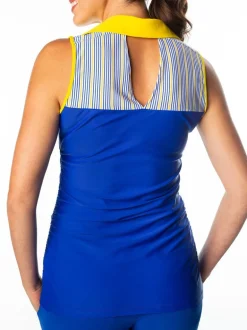 Melissa Blue and Pinstripe - FINAL SALE