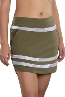 Olive Kaki Skort - FINAL SALE