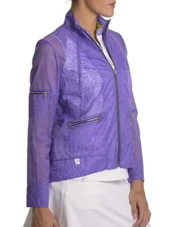 Purple Rose Bomber Jacket - FINAL SALE