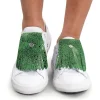 Rainforest Green Frog Fringe It - FINAL SALE