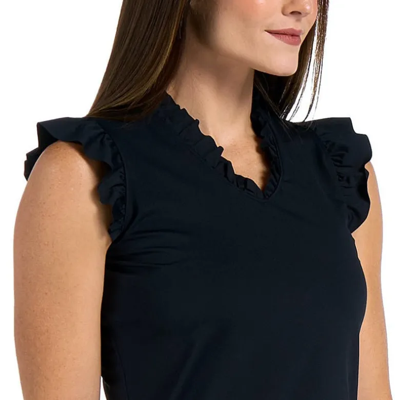 Serena Black Top - FINAL SALE
