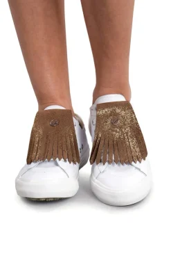 Shimmer Bronze Grid Fringe It - FINAL SALE