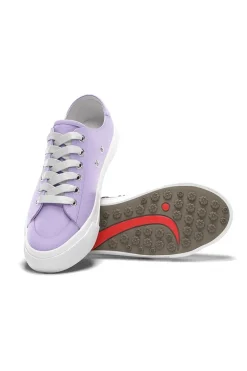 Spikeless Lilac Canvas Traveler Shoe - FINAL SALE