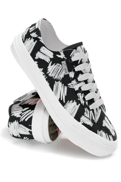 Spikeless Scribble Canvas Traveler Shoe - FINAL SALE