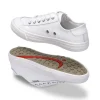 Spikeless White Leather Traveler Shoe - FINAL SALE