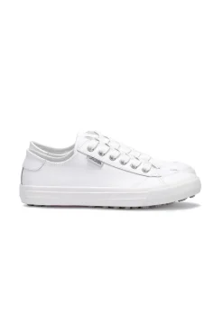 Spikeless White Leather Traveler Shoe - FINAL SALE