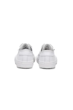 Spikeless White Leather Traveler Shoe - FINAL SALE